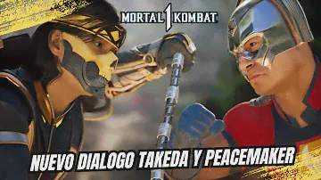 NUEVO DIALOGO TAKEDA Y PEACEMAKER Español I Mortal Kombat 1