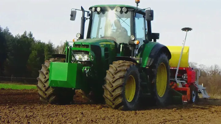 Orka i Siew 2017✭ John Deere 6430 Premium, Amazone RE 301, Pöttinger VITASEM 302 CLASSIC㋡