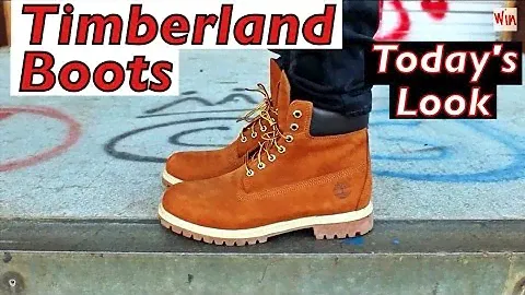Today's Look - Timberland 6 Inch Premium Boots In "Rust" - John Elliott Co Villain "Burgundy" Hoodie